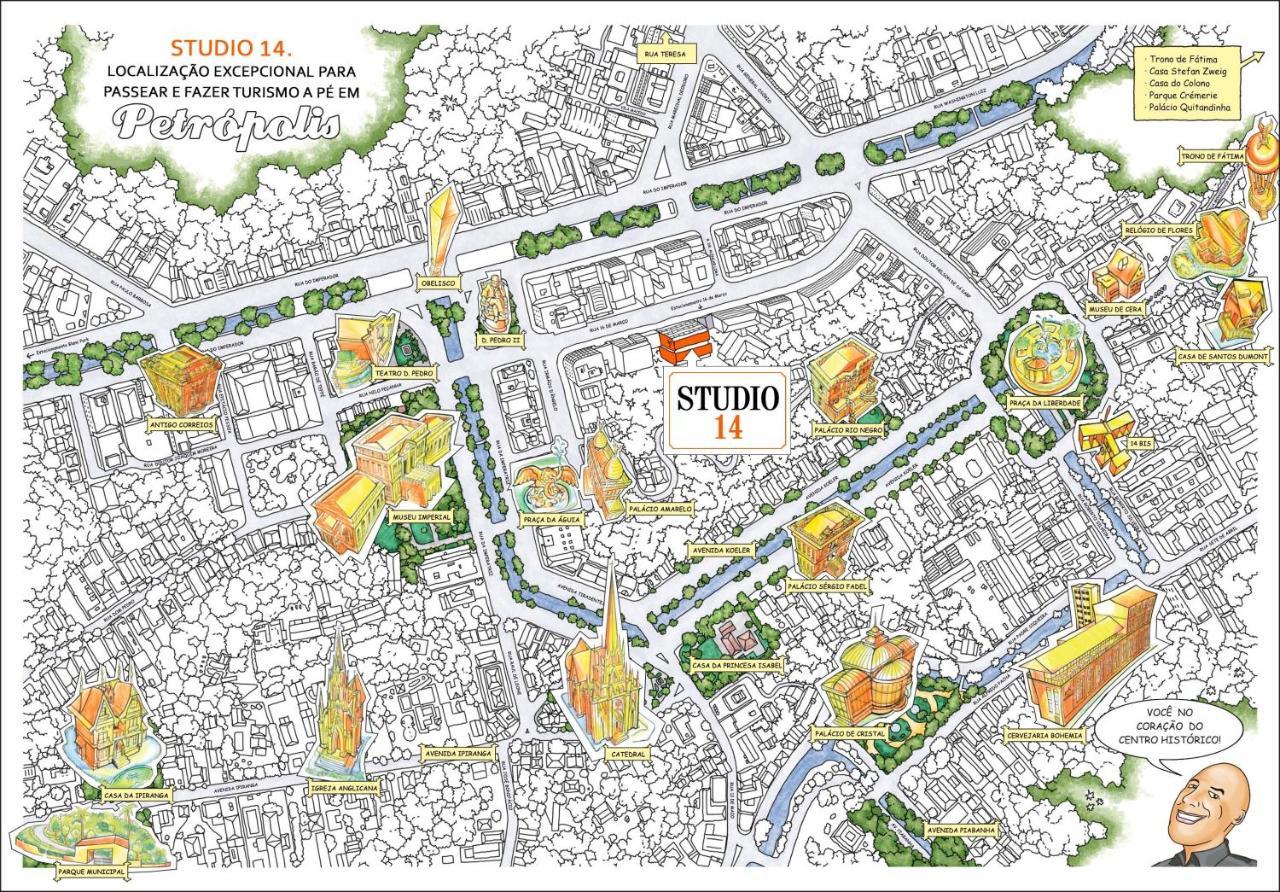 Studio 14 Petropolis  Ngoại thất bức ảnh